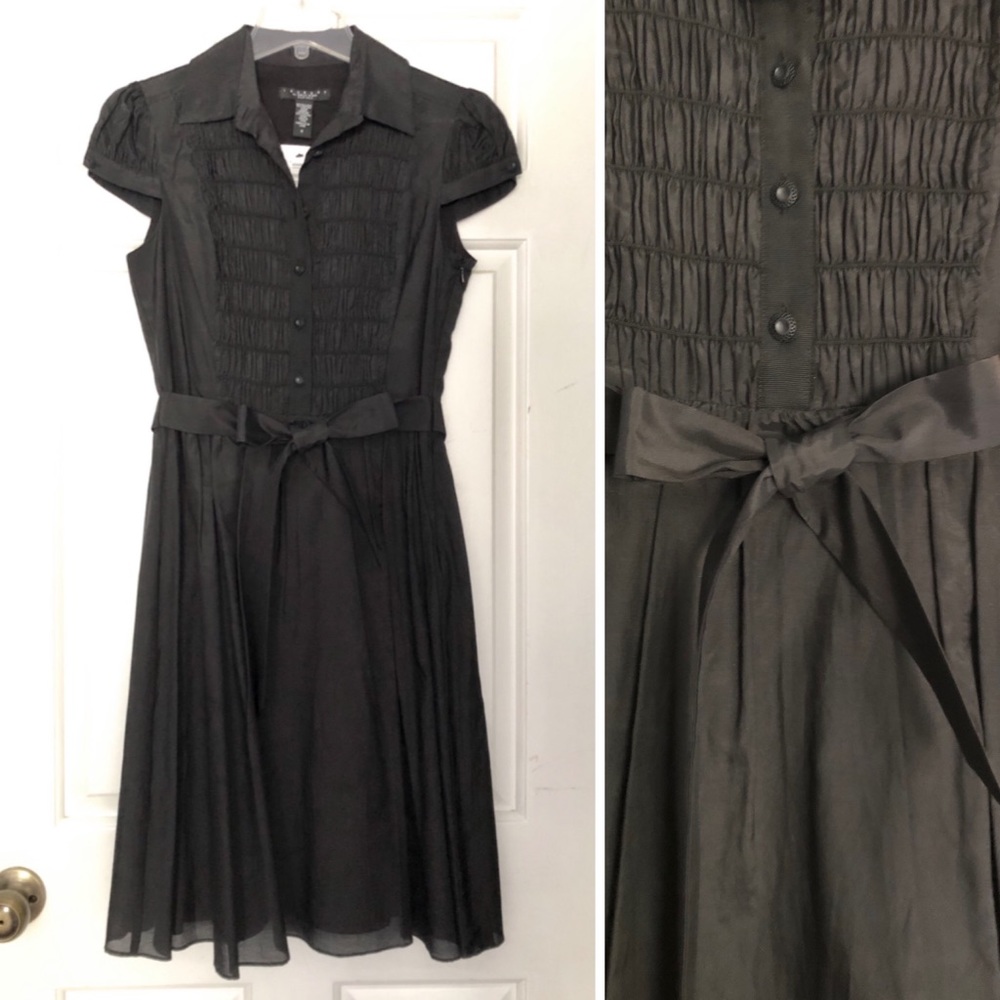 NWT black shirt dress - 6p